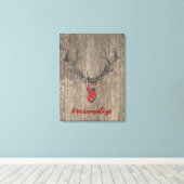 カッコいい素晴らしおもしろいトレンディー キャンバスプリント (インサイチュ (ウッドフロア))