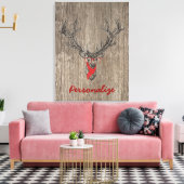 カッコいい素晴らしおもしろいトレンディー キャンバスプリント (インサイチュ (リビング))