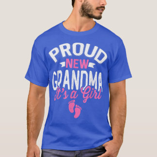 カッコいい素晴らし誇りを持った新おばあちゃん女の子ジェンダー Tシャツ