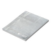 カッコいい素朴シンプルグレイ ノートパッド (回転)