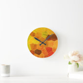 カッコいい素朴ユニーク型 ラウンド壁時計 (ホーム)