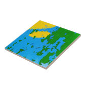 カッコいい絵を描素朴剥離 タイル (側面)