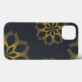 カッコいい緑ユニークモダントレンディー花抽象芸術 Case-Mate iPhoneケース (裏面 (横))