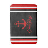 カッコいい航海のChiliDogバスマット! バスマット (正面縦)