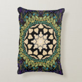 カッコいい色の万華鏡のように千変万化するパターンのコレクション アクセントクッション (裏面(縦))