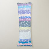 カッコいい色数々のライム/グレー/ベージュ/ピンク/紫/青 ボディピロー (正面縦)