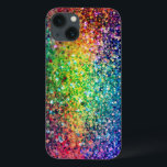 カッコいい色数々のレトログリッターとスパークルスパターン2 iPhone 13ケース<br><div class="desc">カラー数々のレトログリッターとキラキラ模様2.私のもしデザインの救済カスタマイズ、ArtOnWearデザイ連絡ナーが必要だ。要求により利用できるライブの無料の救済文字フォーマット。</div>