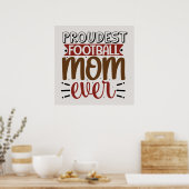 カッコいい誇りを持ったスポーツ ポスター (キッチン)