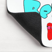 カッコいい豆 マウスパッド (コーナー)