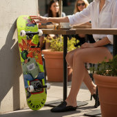 カッコいい超おもしろいパーソナライズされたユニークカスタム名 スケートボード