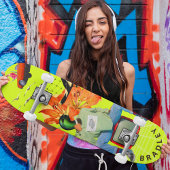 カッコいい超おもしろいパーソナライズされたユニークカスタム名 スケートボード