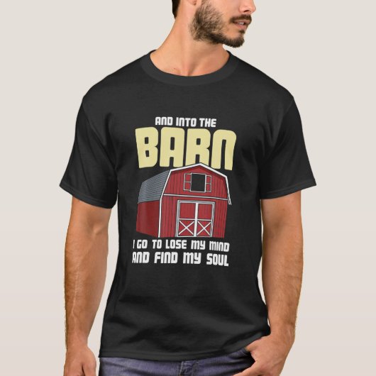 カッコいい農家おもしろい農業バーナーチャークプンスことわざ Tシャツ (正面)