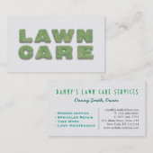 カッコいい造園芝刈気にり機の名刺 名刺 (正面/裏面)