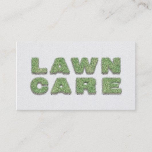 カッコいい造園芝刈気にり機の名刺 名刺 (正面)