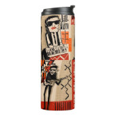 カッコいい遊ヴィンテージ付きジャズバンドポスター タンブラー (回転左)