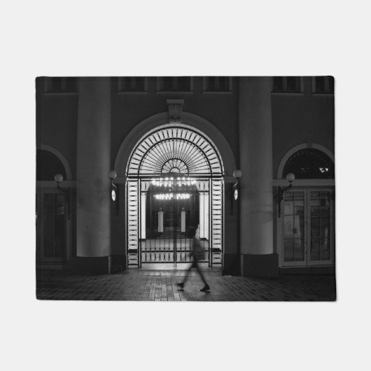 カッコいい都市モダン写真 ドアマット (正面)