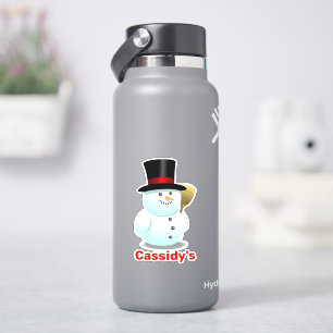 カッコいい雪だるま シール
