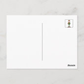 カッコいい雪だるま ポストカード (裏面)