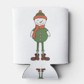 カッコいい雪だるま 缶クーラー (裏面)