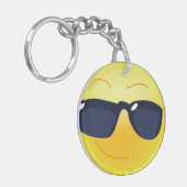 カッコいい顔 キーホルダー (正面左)