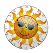 カッコいい顔 ダーツボード (正面)