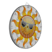 カッコいい顔 ダーツボード (正面左)