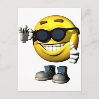 カッコいい顔 ポストカード