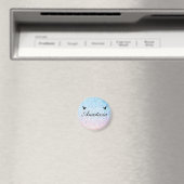 カッコいい驚くべきブルーバターフライ マグネット (インサイチュ (食洗機))