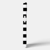 カッコいい驚くべき白黒のストライプバターフライ Case-Mate iPhoneケース (裏面 / 右)