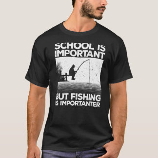 カッコいい魚釣り女子男性へベース魚釣りフィッシャーマン Tシャツ
