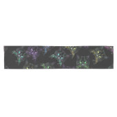 カッコいい黒い猫!色数々の猫 ショートテーブルランナー (横)