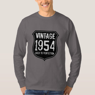 カッコいい1954は完全さの第60誕生日のワイシャツに老化しました Tシャツ