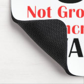 カッコいい55歳の誕生日のデザイン マウスパッド (コーナー)