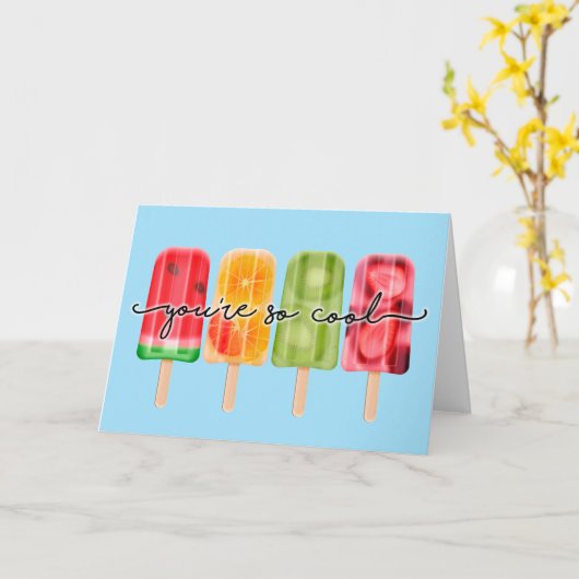 カッコいい カード (黄色い花)