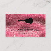 カッコいい&ギタモダンー先生音楽名刺 名刺 (裏面)