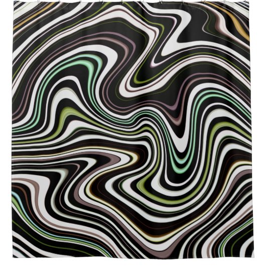 カッコいい シャワーカーテン (正面)