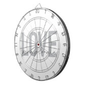 カッコいい,シンプルデザインラヴモダンペンシルバニア ダーツボード (正面右)