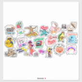 カッコいい シール (シート)