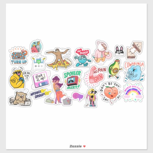 カッコいい シール (シート)