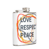 カッコいい,トレンディー,ことわざの都市グラフィックデザイン フラスク (右)