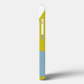 カッコいい,トレンディー,モダン,メンフィス青幾何学模様 Case-Mate iPhoneケース (裏面 / 左)