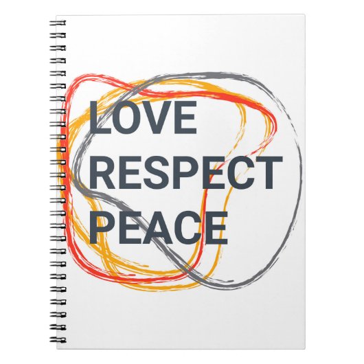 カッコいい,トレンディー,都市型グラフィックデザインのことわざ ノートブック (正面)