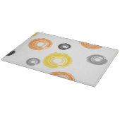 カッコいい,トレンディー，都市，ブモダンラシアート カッティングボード (角)