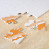 カッコいい,トレンディー，都市，ブモダンラシアート ジグソーパズル (側面)