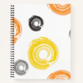 カッコいい,トレンディー，都市，ブモダンラシアート ノートブック (正面)