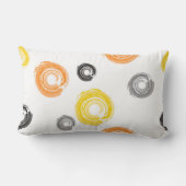 カッコいい,トレンディー，都市，ブモダンラシアート ランバークッション (裏面)