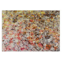 カッコいい、モダンカラフル抽象芸術の背景 カッティングボード