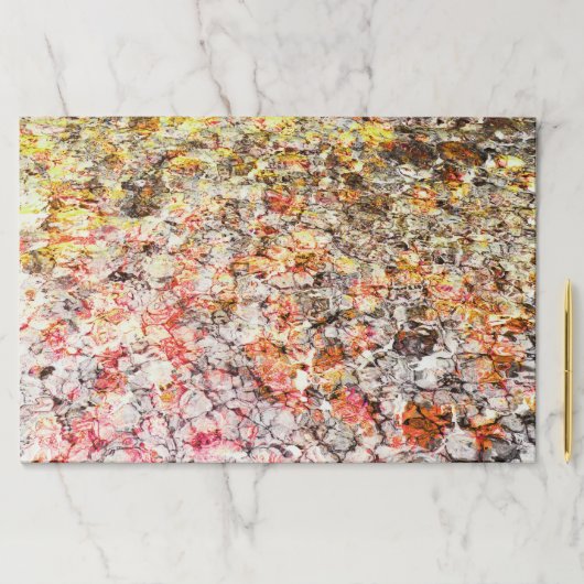 カッコいい、モダンカラフル抽象芸術の背景 ペーパーパッド (インサイチュ)