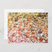 カッコいい、モダンカラフル抽象芸術の背景 ポストカード (正面/裏面)