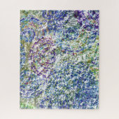 カッコいい、モダントレンディーカラフル抽象芸術の背景 ジグソーパズル (縦)